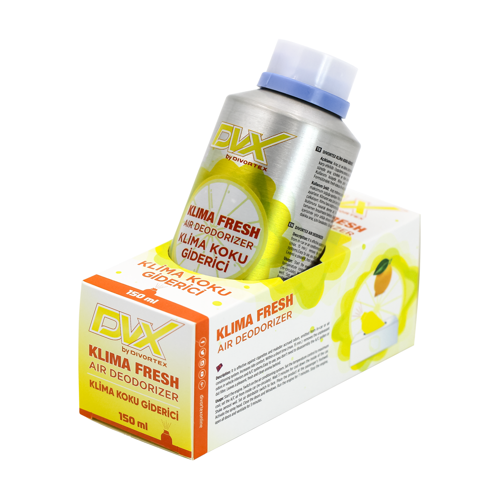 Klima Fresh Klima Koku Giderici -Limon  (150 Ml)